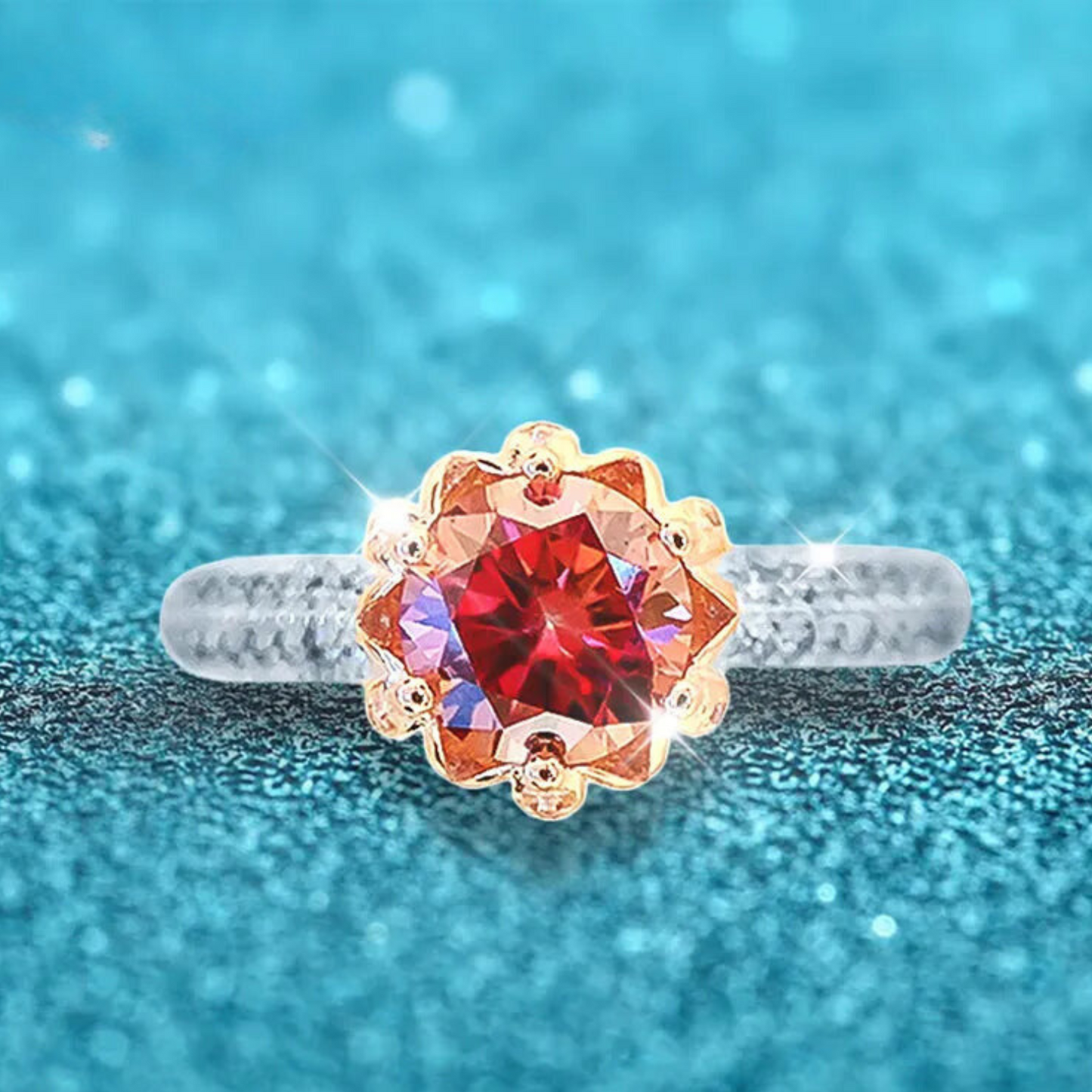 Flamme Florale Ring